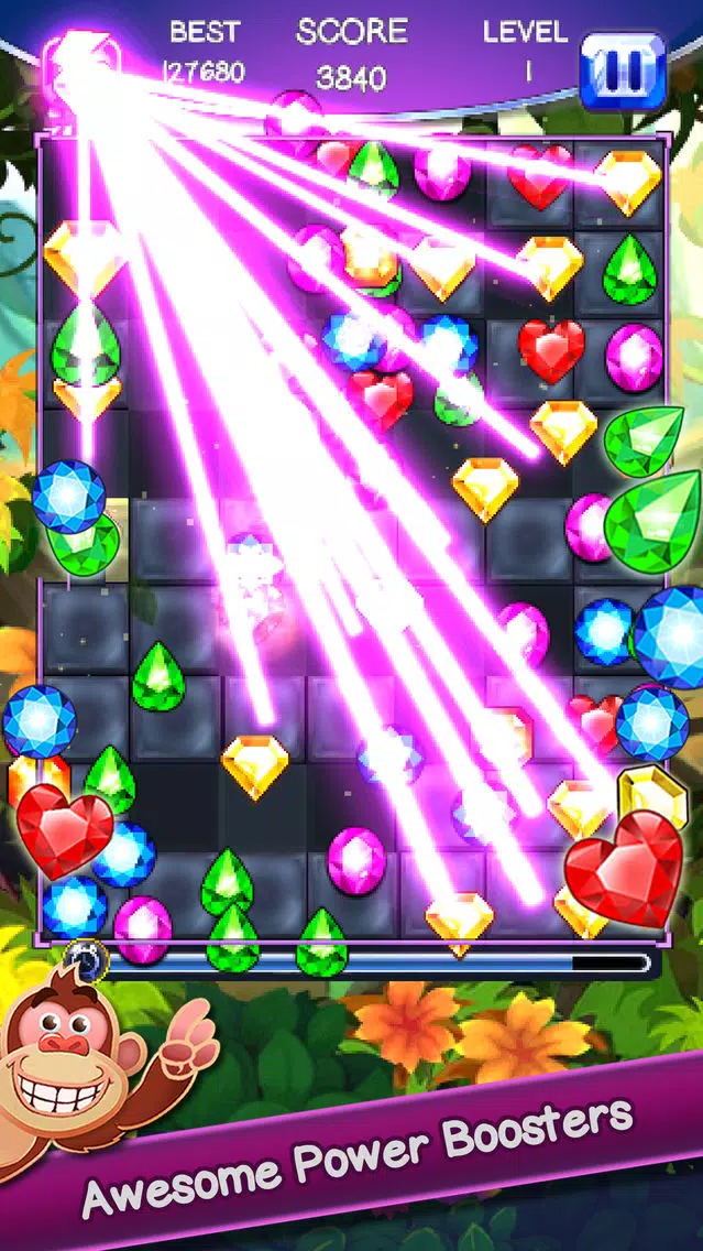 Jewel Banana - Match 3 Puzzle 스크린샷