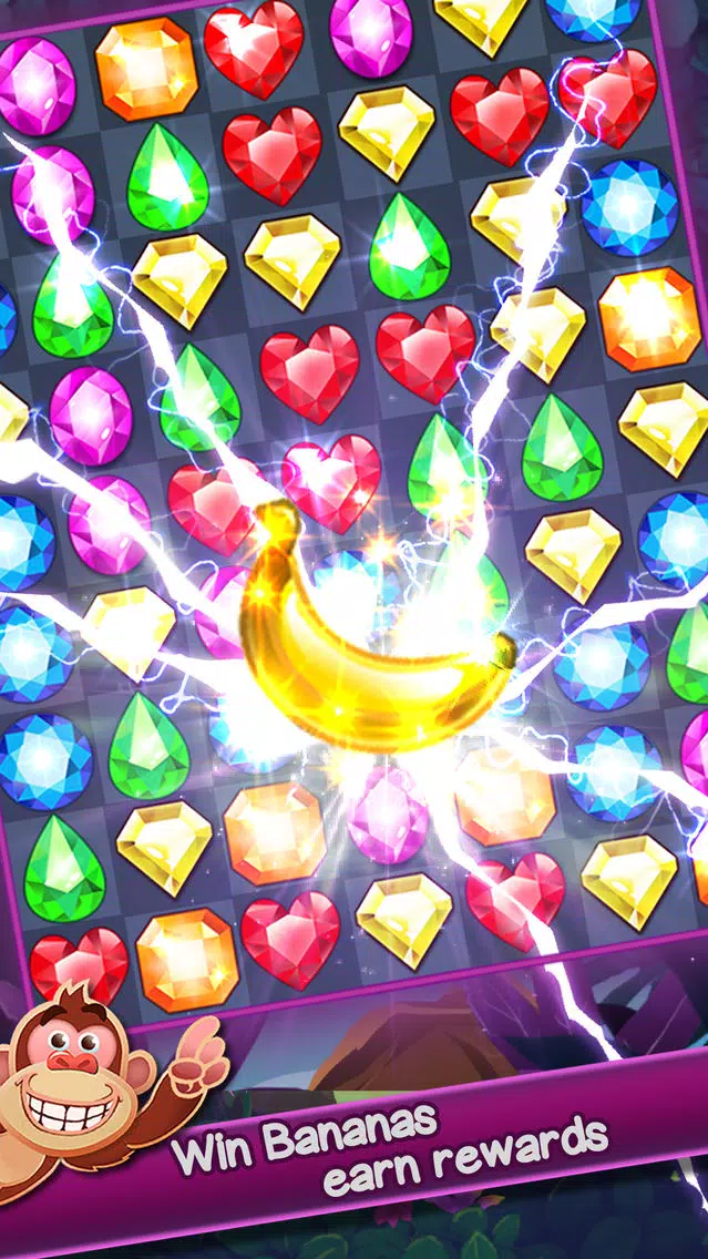 Jewel Banana - Match 3 Puzzle 스크린샷