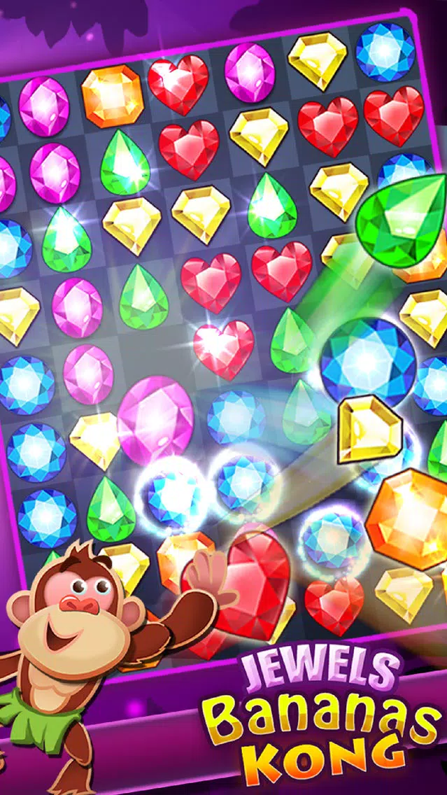 Jewel Banana - Match 3 Puzzle 스크린샷