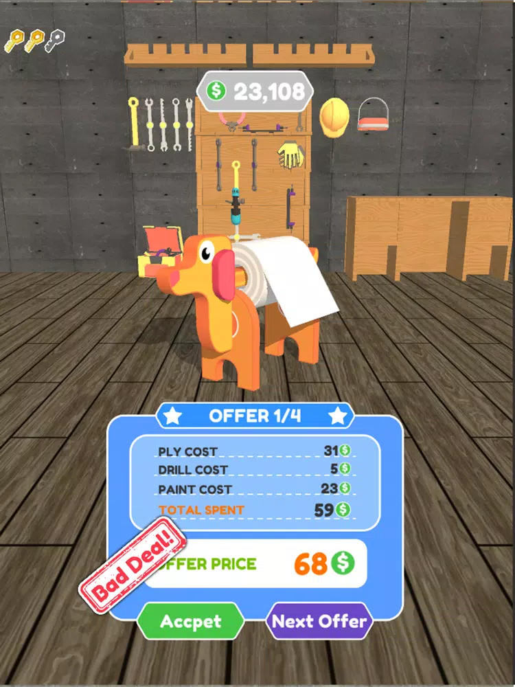 The Carpenter 3D iPad Screenshots