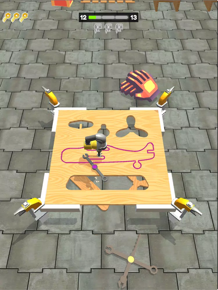 The Carpenter 3D iPad Screenshots