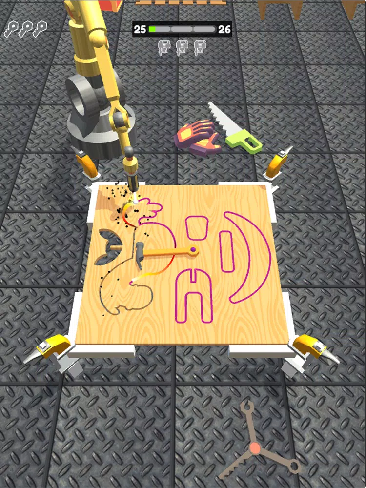 The Carpenter 3D iPad Screenshots
