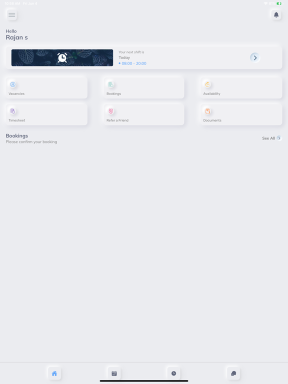 TTL Recruit iPad Screenshots