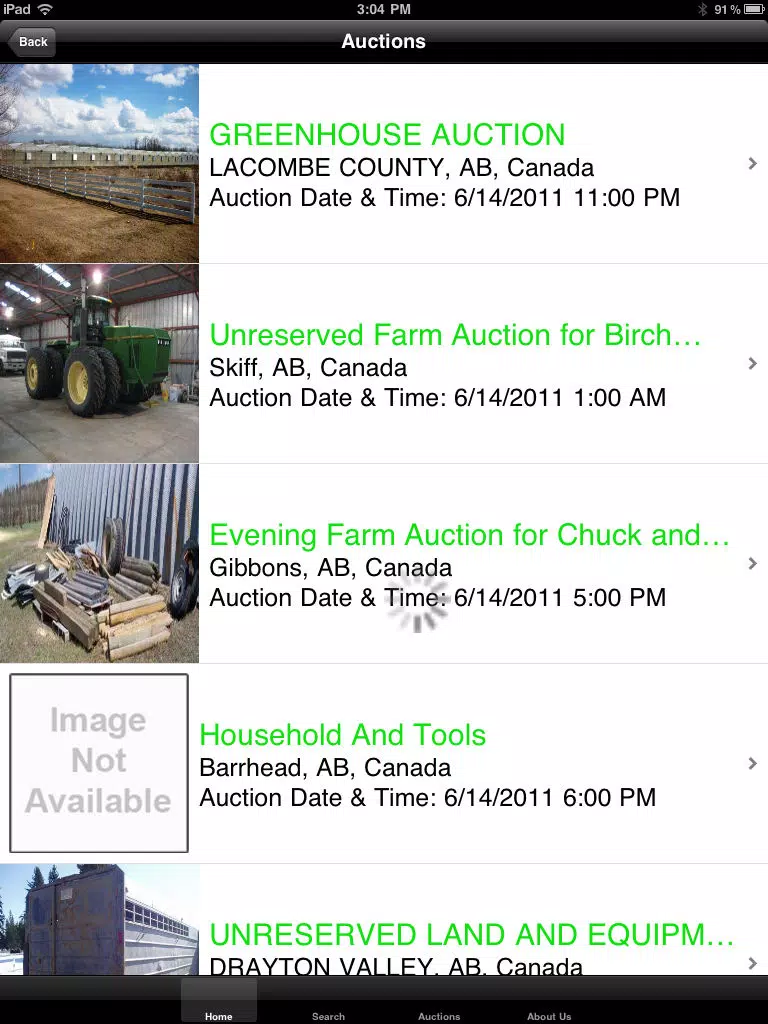 Global Auction Guide Live Auction Sale Bill Calendar iPad स्क्रीनशॉट