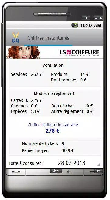LSCoiffure Mobile Screenshots
