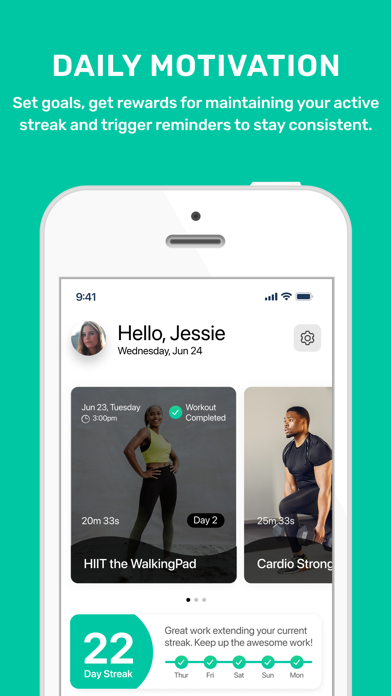 WalkingPad+ Screenshots