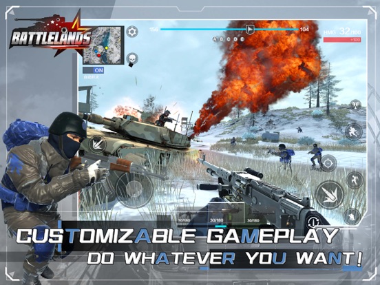 ภาพหน้าจอของ Battlelands: ww2 simulator iPad 