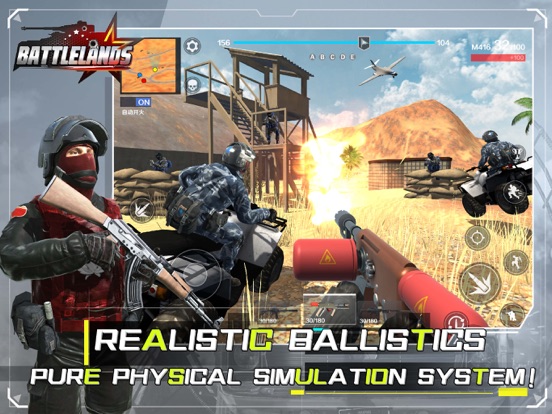 ภาพหน้าจอของ Battlelands: ww2 simulator iPad 