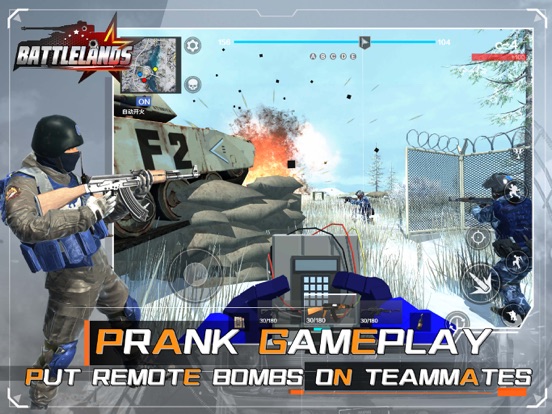 ภาพหน้าจอของ Battlelands: ww2 simulator iPad 