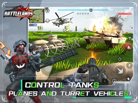 ภาพหน้าจอของ Battlelands: ww2 simulator iPad 