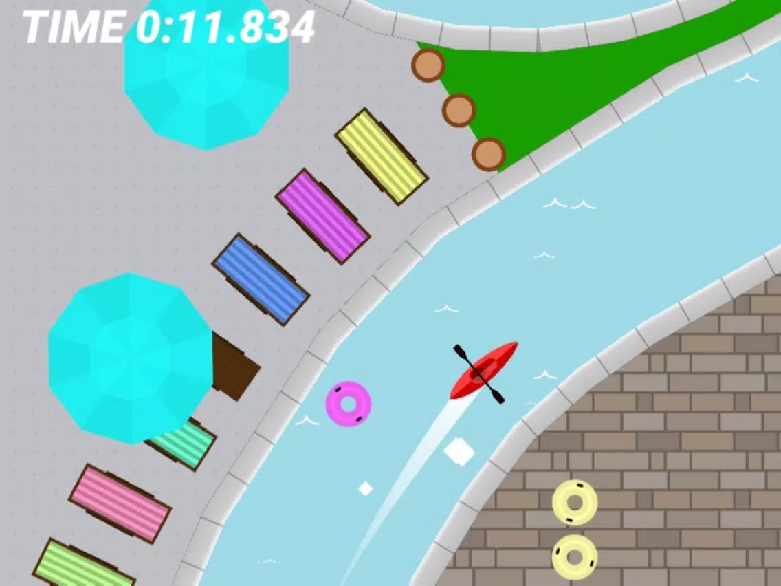 Tangkapan skrin Kayak Run iPad 