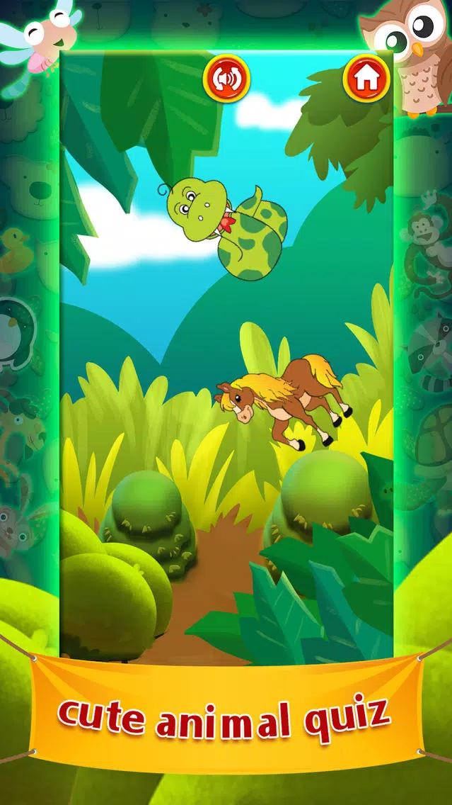 Preschool Cute Animal Learning Quiz Game for Babies and Toddlers Screenshots