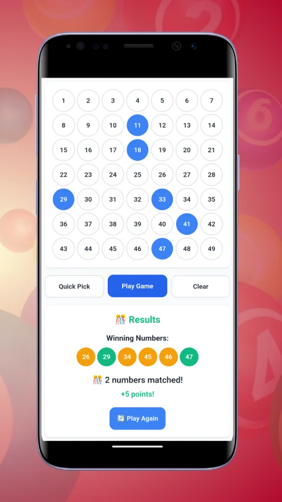 99 Lottery Screenshots