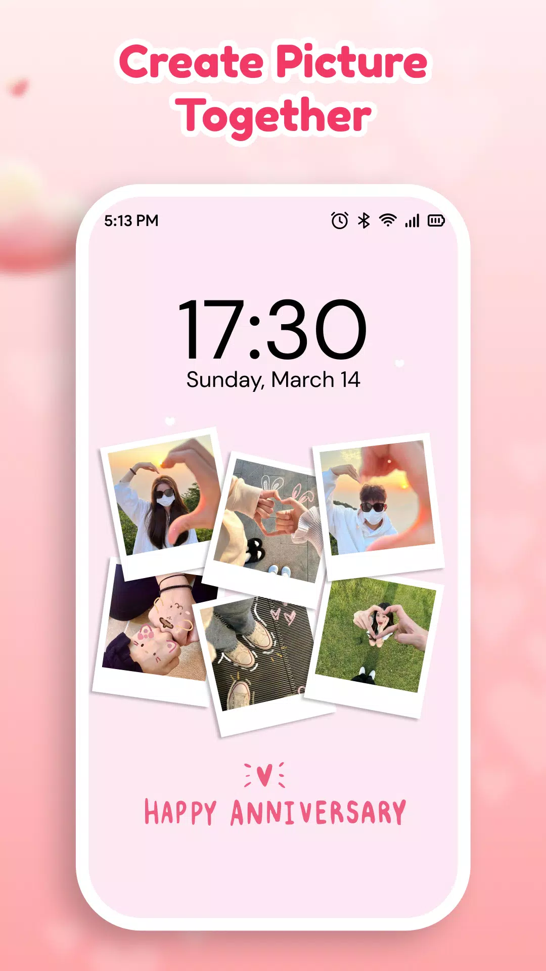 Lovy: Love Lockscreen Drawing Screenshots