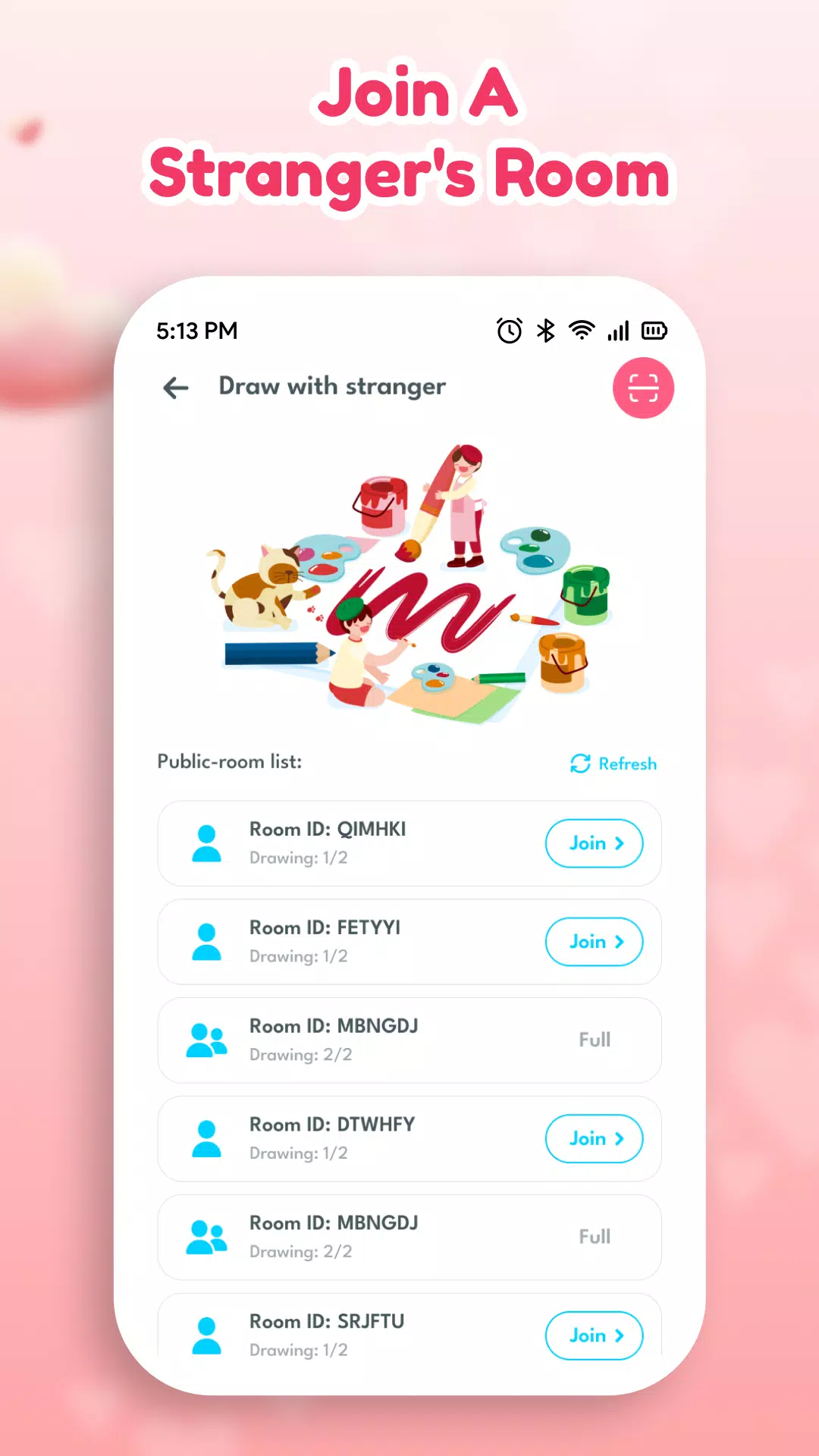 Lovy: Love Lockscreen Drawing Screenshots