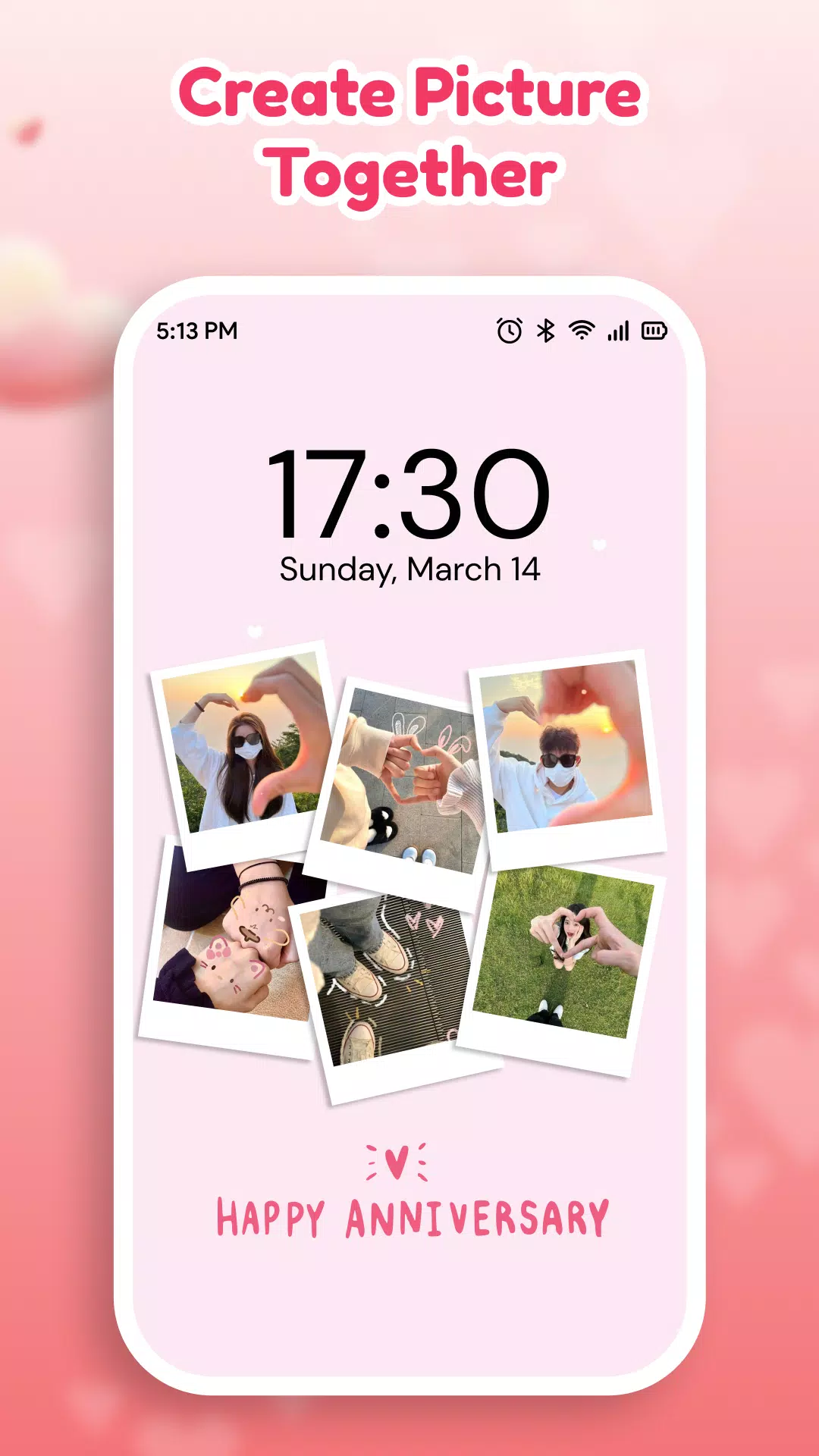 Lovy: Love Lockscreen Drawing Screenshots