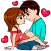Love Story Stickers