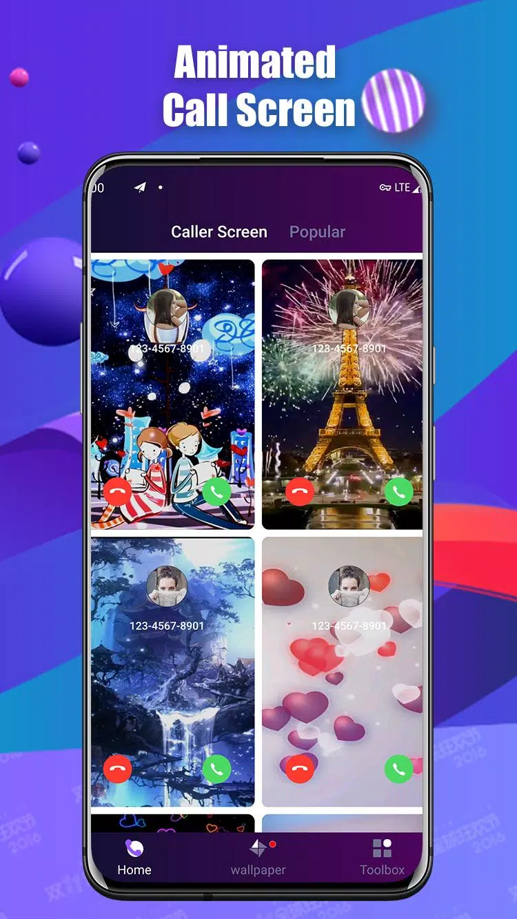 Lovely Caller Screen Screenshots