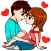 Love Story Stickers