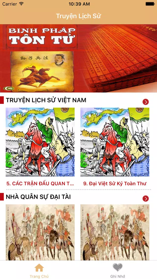 Truyện Lịch sử Việt Nam và thế giới hay mới nhất Screenshots
