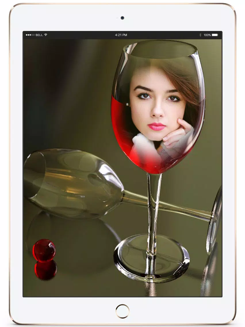 Glass and Bottle Photo Frames iPad Screenshots
