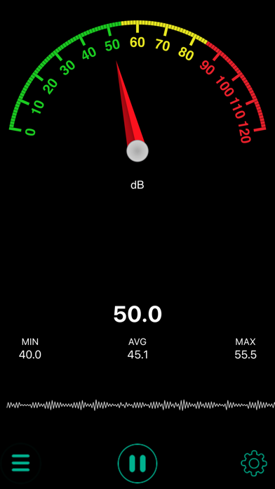 Sound Meter SE - Noise Power Level and Decibel Meter Screenshots