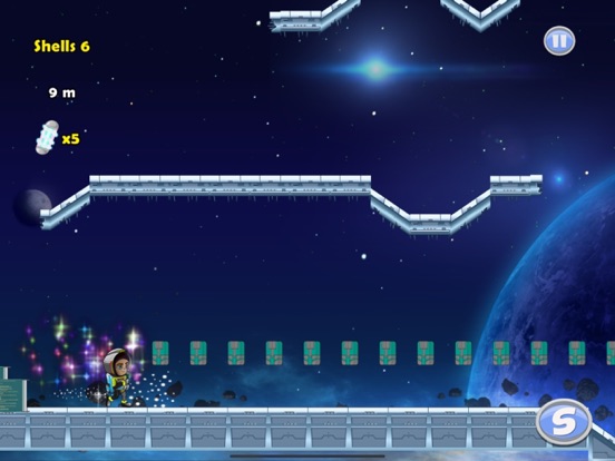 Zrzuty ekranu Galaxy Jetpack: Sonic Command iPad 