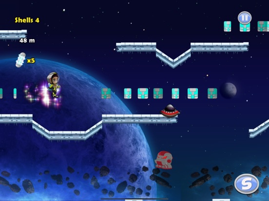 Zrzuty ekranu Galaxy Jetpack: Sonic Command iPad 