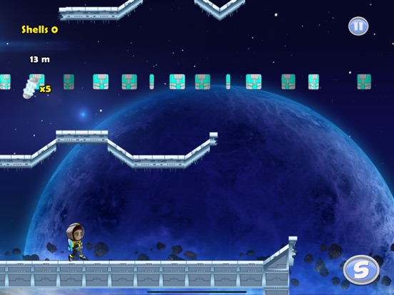 Zrzuty ekranu Galaxy Jetpack: Sonic Command iPad 