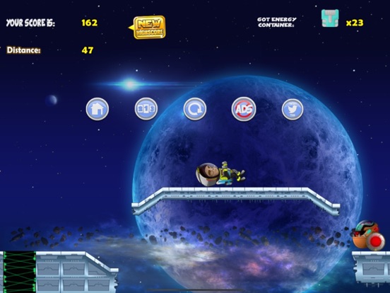 Zrzuty ekranu Galaxy Jetpack: Sonic Command iPad 