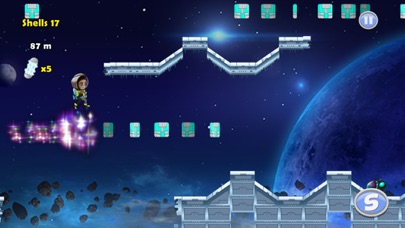 Zrzuty ekranu Galaxy Jetpack: Sonic Command