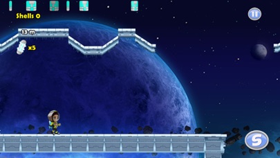 Zrzuty ekranu Galaxy Jetpack: Sonic Command