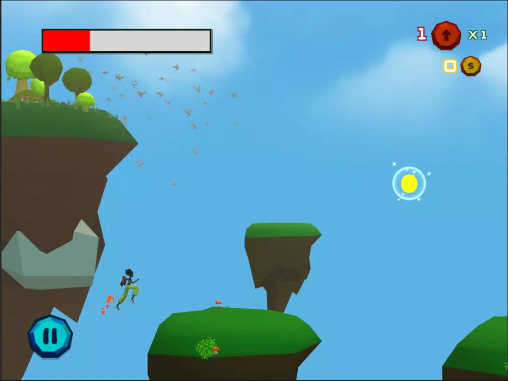 Jay Jump - Floating Islands iPad  Screenshots
