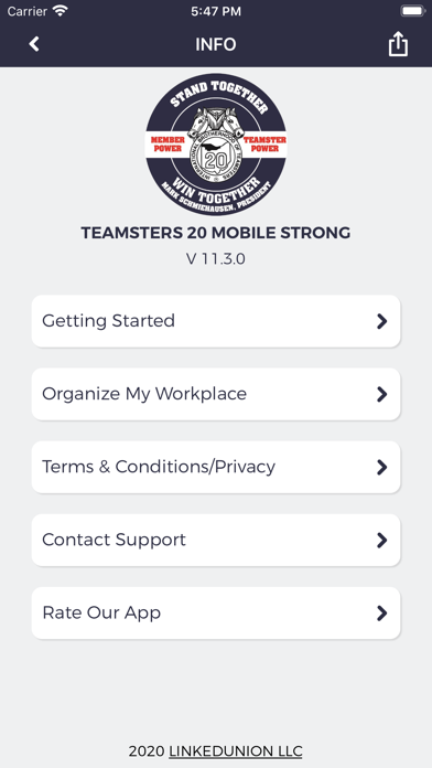 Teamsters Local 20应用截图
