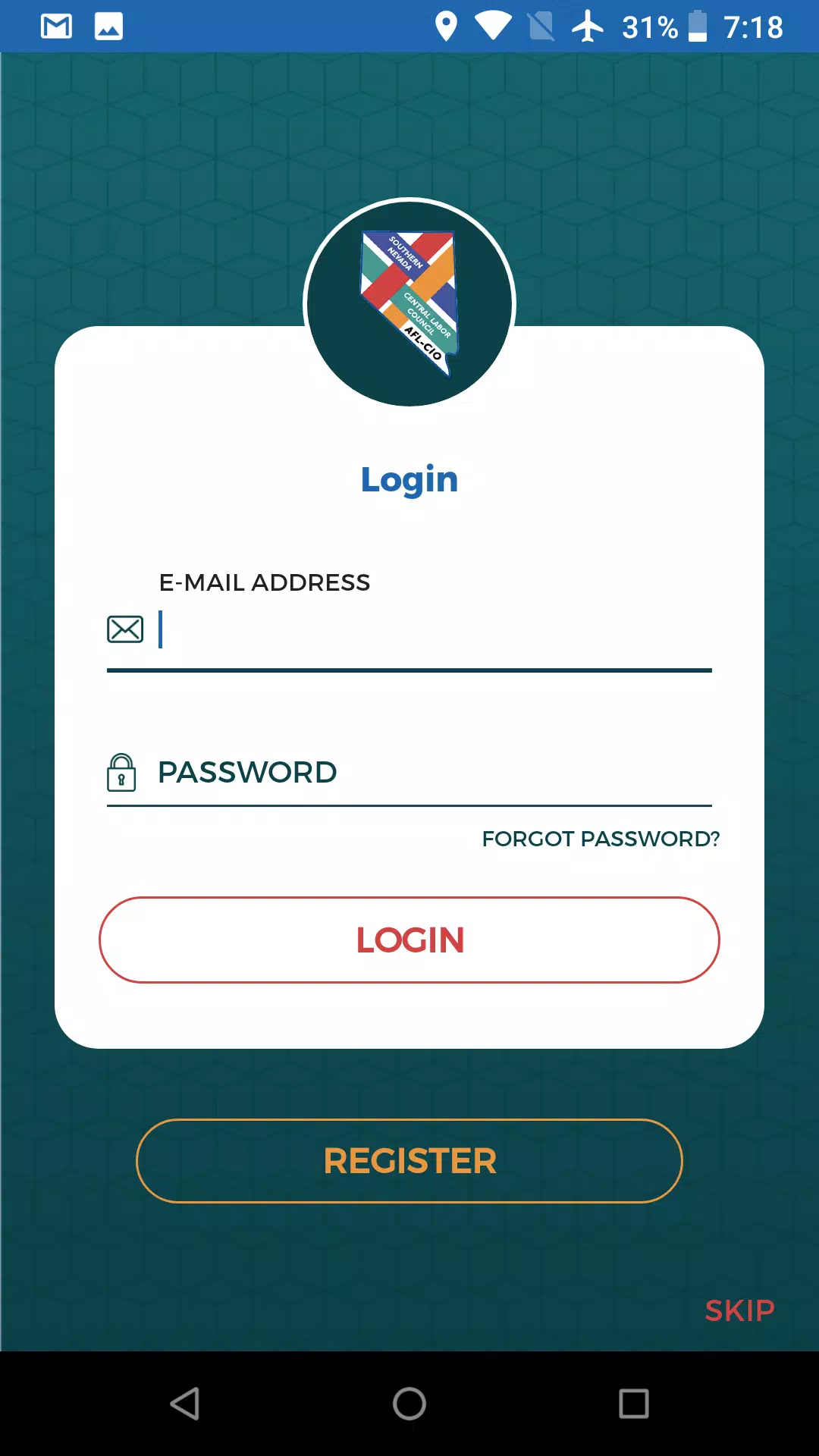 SNV AFL-CIO Screenshots