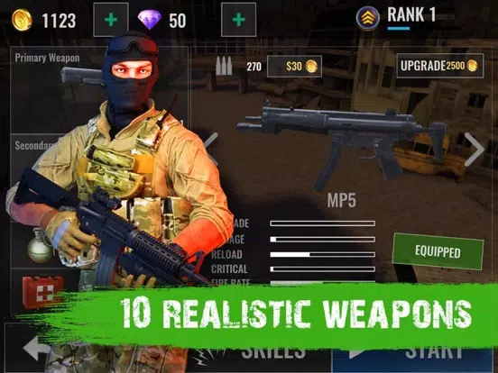 SHOOTING DEAD: Zombie FPS iPad  स्क्रीनशॉट