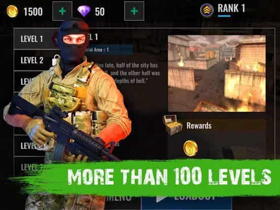 SHOOTING DEAD: Zombie FPS iPad  स्क्रीनशॉट