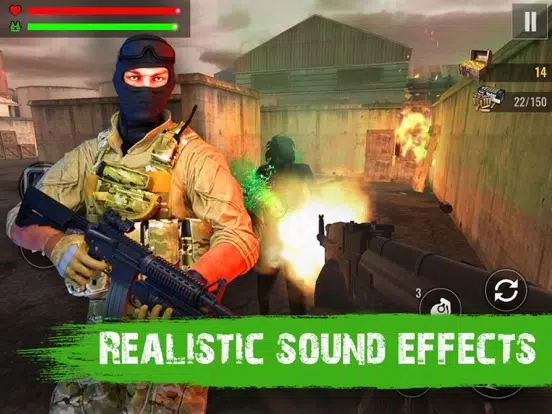 SHOOTING DEAD: Zombie FPS iPad  स्क्रीनशॉट