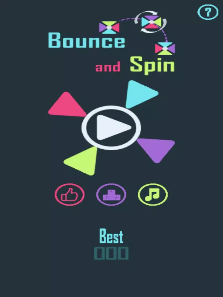 Bounce and Spin iPad  Screenshots