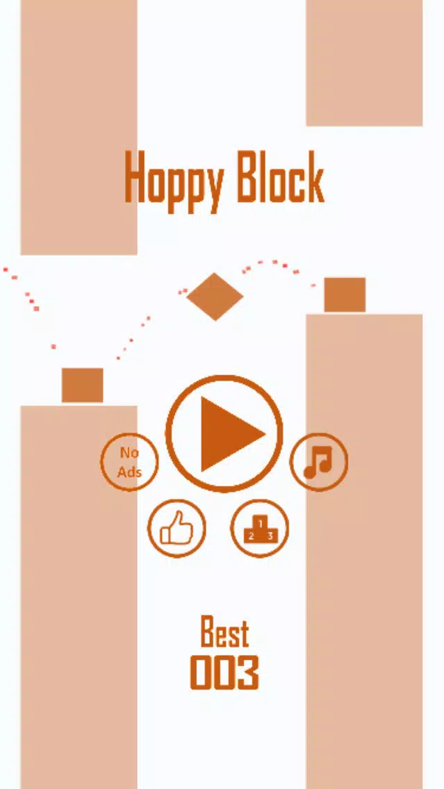 ภาพหน้าจอของ Hoppy Block!