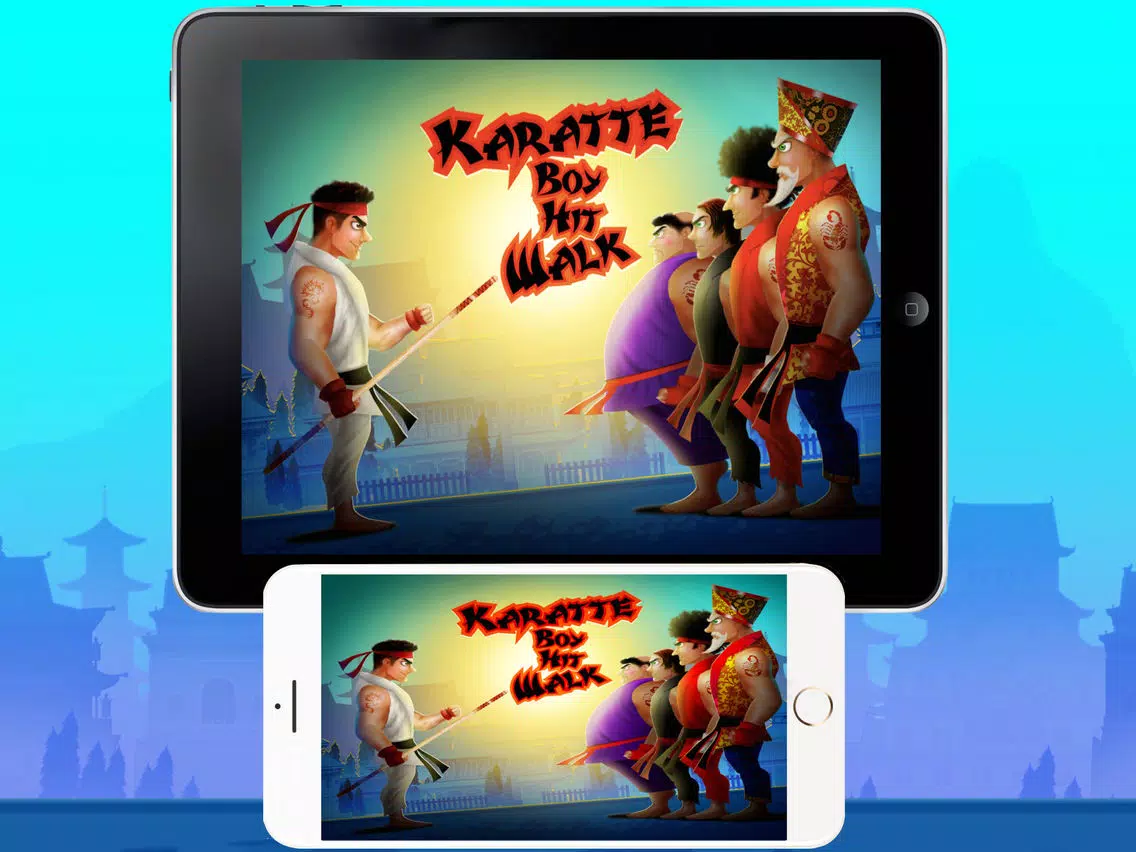 تصاویر Karatte Boy Hit Walk iPad 