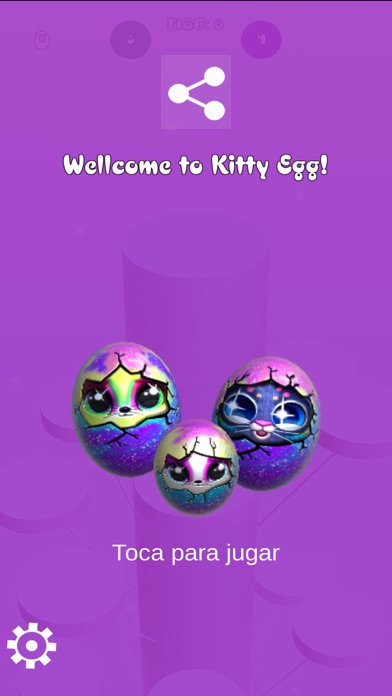 Ảnh chụp màn hình của KittyEgg jump