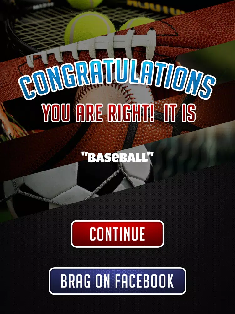 Sports Pop Quiz Free - Guess What Professional Teams, Athletes or Logos Game iPad Screenshots