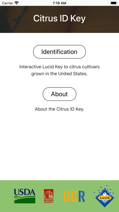 Citrus ID Screenshots