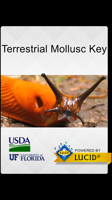 Terrestrial Mollusc Key Screenshots