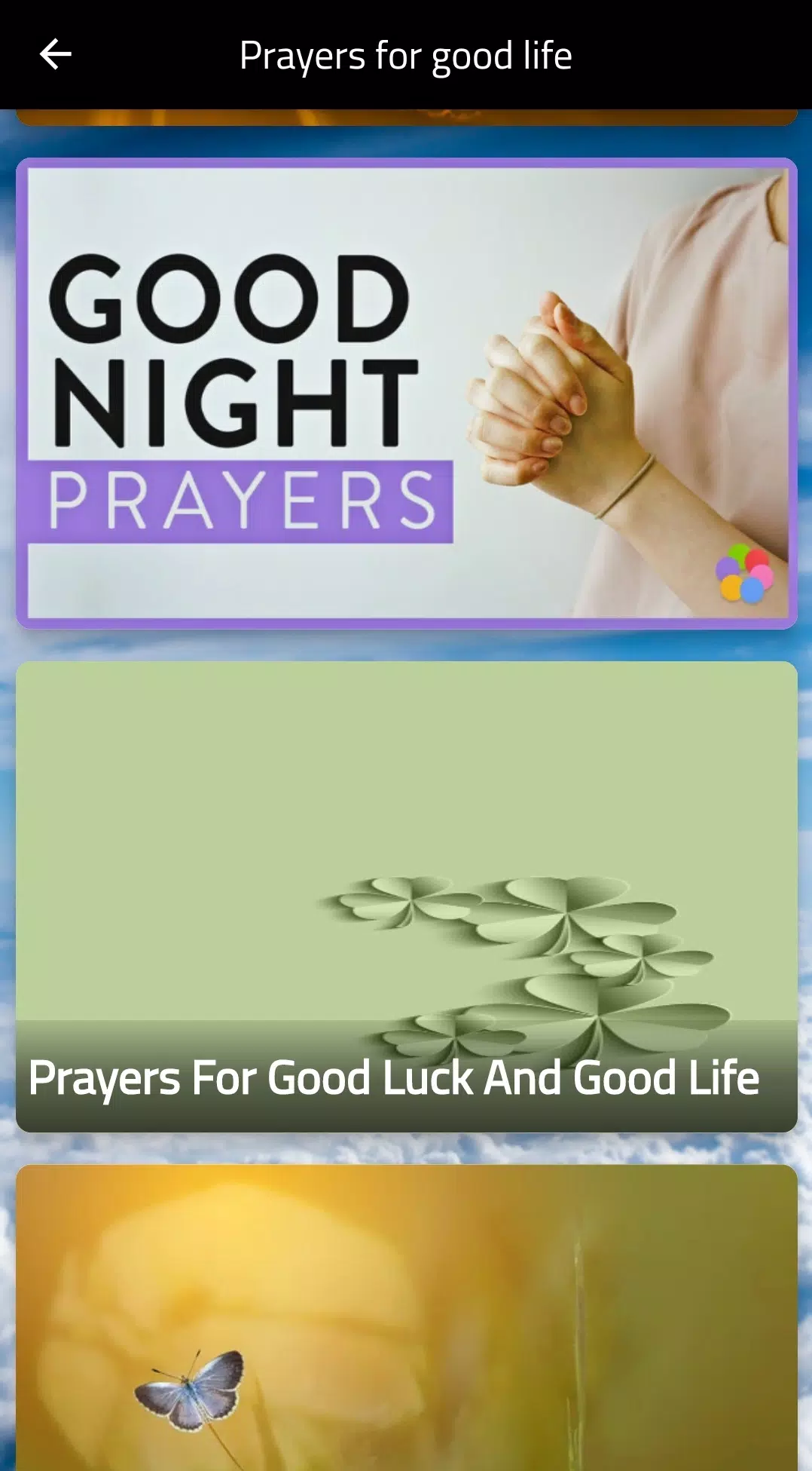 Powerful prayer for lucky life Screenshots