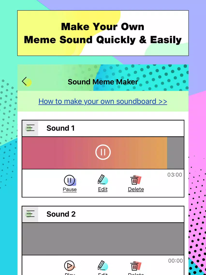 Boneless Soundboard & Meme Maker iPad Screenshots