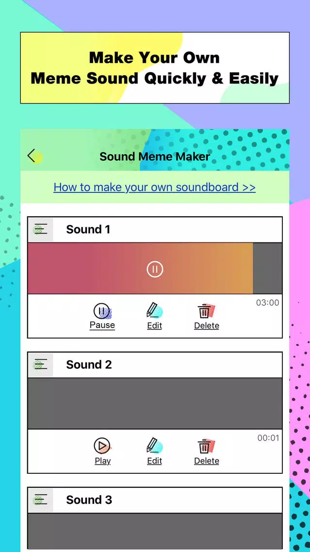Boneless Soundboard & Meme Maker Screenshots