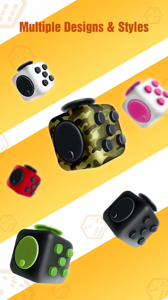 Fidget Cube - Glide, Flick & Spin Finger Simulator Screenshots