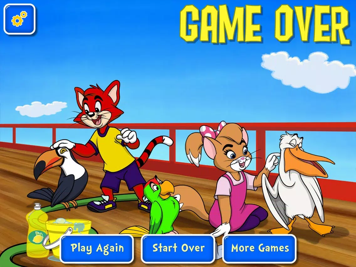 Ảnh chụp màn hình của Bird Rescue - Lucky Kat World iPad 